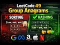 LeetCode 49 Group Anagrams Fastest Python Solution Sorting vs Frequency Count 2026