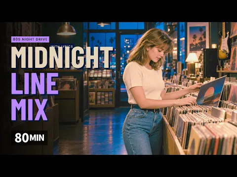 Midnight Line Mix 🌃 80s Night Drive | Midnight Highway Cruise