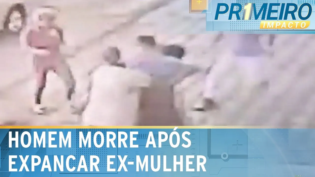 Após espancar ex-esposa, homem é imobilizado e morre ao passar mal | Primeiro Impacto (19/09/23)