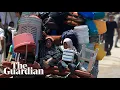 Download Lagu Palestinians flee Gaza City as Israel begins offensive to take over the Strip's capital