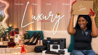 The Unboxing I Promised 🛍️ | Perfumes, Bags, Heels & Gadgets | Luxury Haul