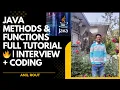 Java Methods Functions Full Tutorial Interview Coding