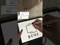 Creating a Unique Name Logo with Procreate on iPad