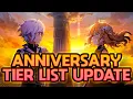 THE EASIEST TIER LIST UPDATE EVER ANNIVERSARY TIER LIST IS HERE Danmachi Battle Chronicle