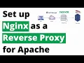 How to set up nginx as a reverse proxy for apache Hands-on