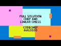 CHEF AND LINEAR CHESS - LINCHESS