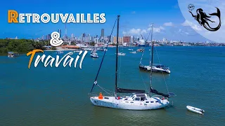 EP121 – Il faut maintenant RÉPARER après la Transatlantique ⚙️🛠 Je retrouve mes AMIS !