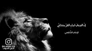 لا تأسفن على غدر الزمان   الشافعي دندنها