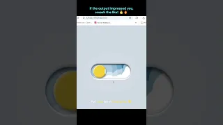 Animated Toggle Button Using HTML CSS