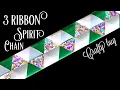 Deluxe 3 RIBBON SPIRIT BRAID for homecoming mums