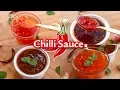 2 Easy Chili Sauce Recipe | Sweet Chili Sauce Recipe