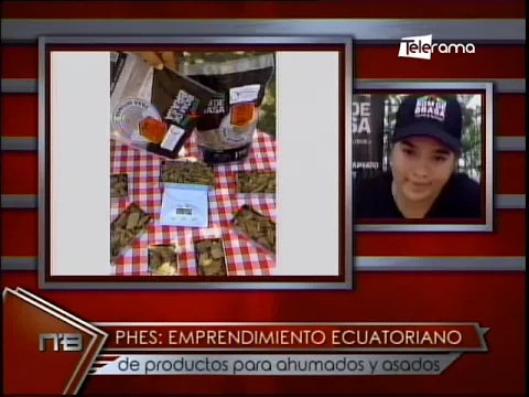 PHES: Emprendimiento ecuatoriano de productos para ahumados y asados