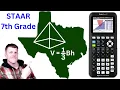 STAAR 7th Grade Math Test May 2022 questions 1 - 40