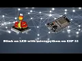 Blink an LED with micropython on ESP32