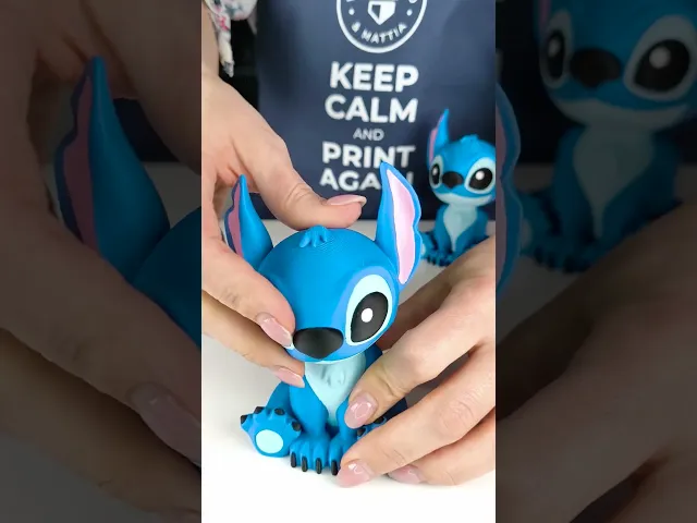 Stitch Clicker, Clicky Figure 3D Toy (Lilo & Stitch Fan-Art) video thumbnail