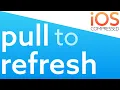 Pull to Refresh iOS Swift - 3 easy steps