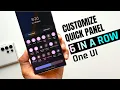Quick panel grid customization on One UI 4 1 4 0 3 1 3 0 - Place more toggles