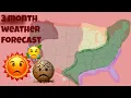 3 month weather forecast