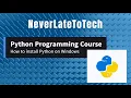 Python Tutorial - L02