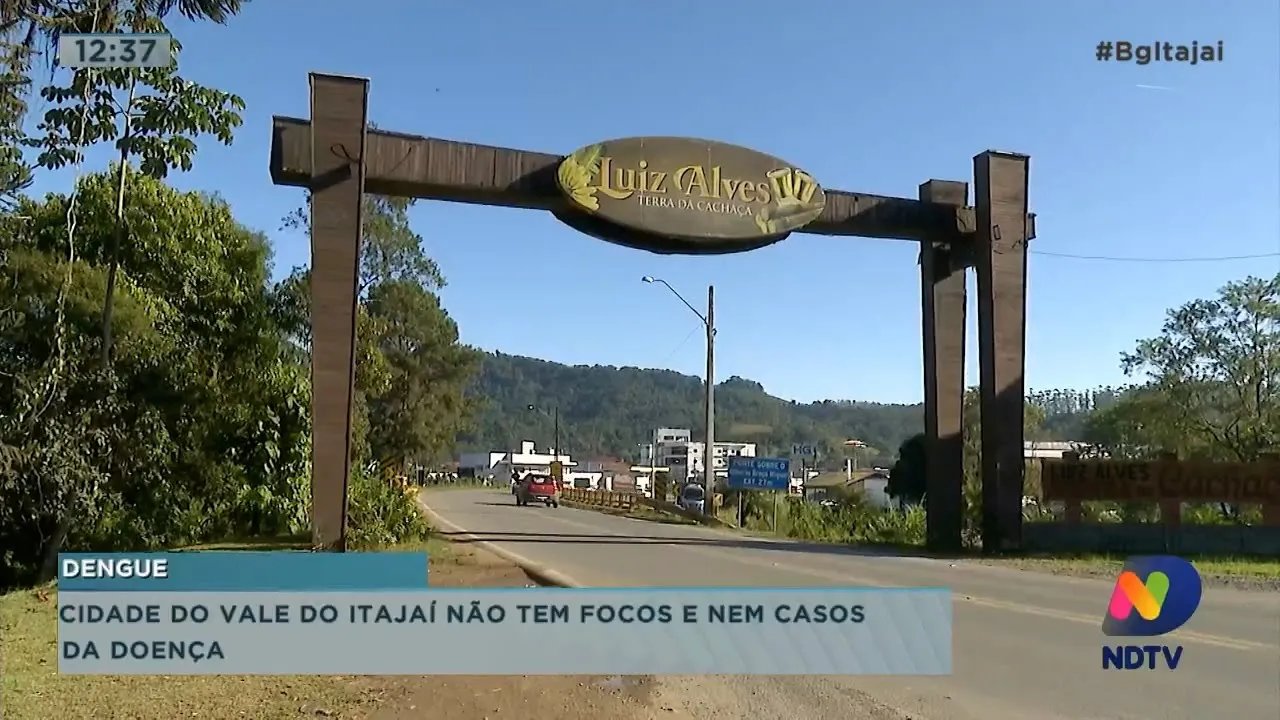 Cidade de Luiz Alves não tem focos e nem casos de dengue