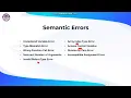 Lecture 18 Semantic Analysis Phase