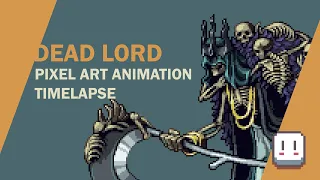 DEAD LORD PIXEL ART ANIMATION TIMELAPSE