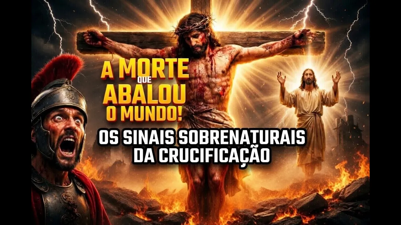 The supernatural signs of the crucifixion that changed history. poster