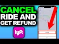 How To Cancel Lyft Ride Without Being Charged 2025 ONLY WAY