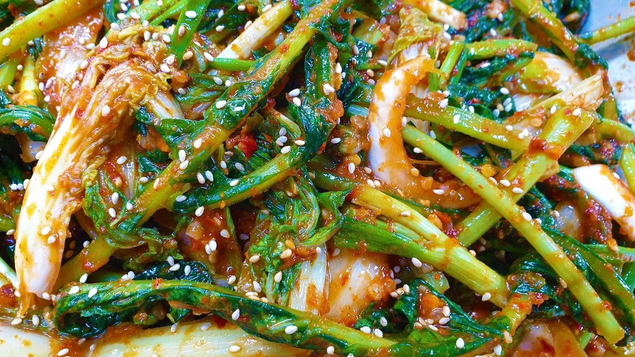 얼갈이열무김치