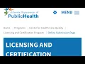 How to submit CNA and HHA Application on CDPH online portal