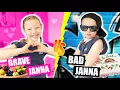 Lagu BRAVE JANNA vs BAD JANNA - SKETCH ♥DeZoeteZusjes♥