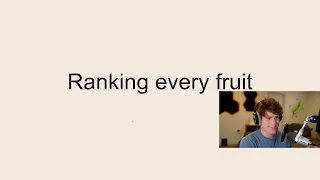 rekrap2 ranks every fruit