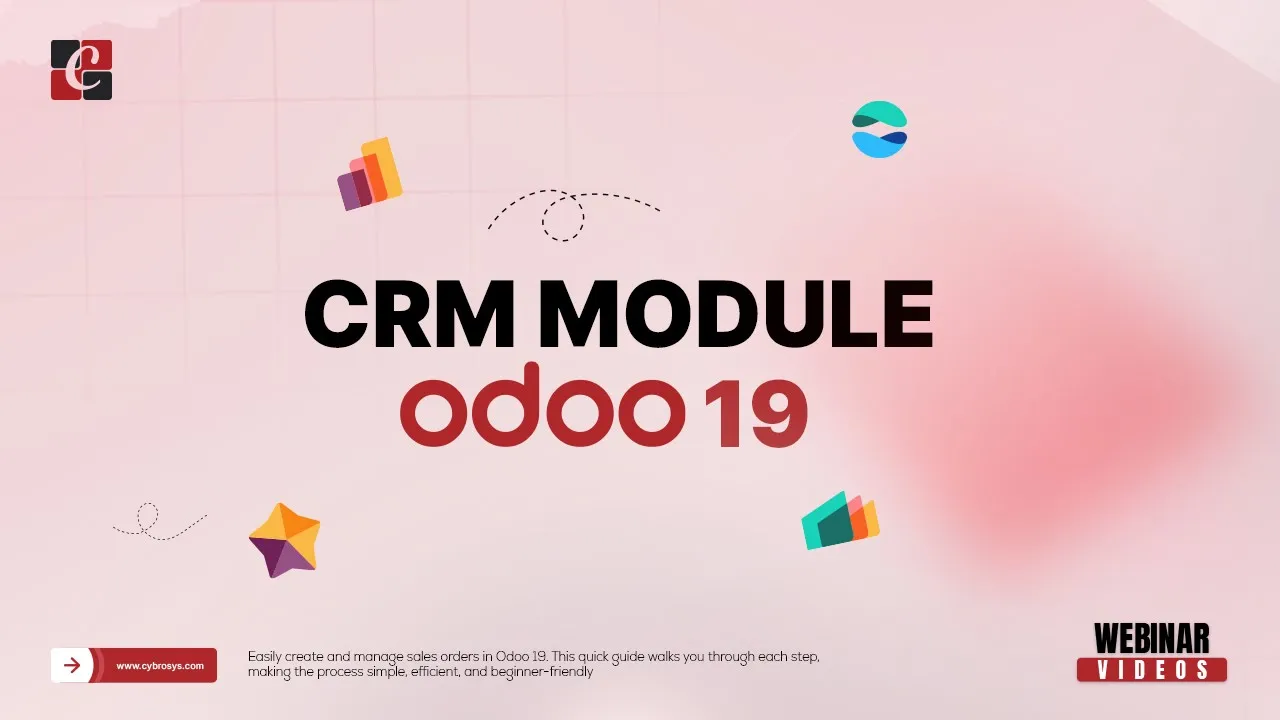  Odoo 19 CRM Module Webinar