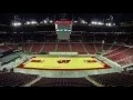 Kohl Center floor gets a fresh look