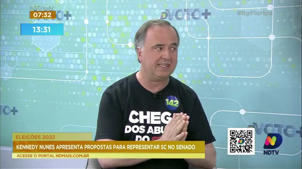 Kennedy Nunes apresenta propostas para o senado