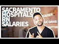 NURSE PAY in SACRAMENTO California By Years of EXPERIENCE 350 000 Salary Kaiser Sutter UCD
