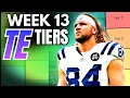 Week 13 TE Rankings You Need Before Setting Your Lineups