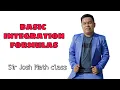 INTRODUCTION TO INTEGRAL CALCULUS AND BASIC INTEGRATION FORMULAS