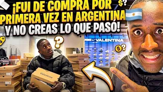 FUI DE COMPRA POR PRIMERA VEZ EN ARGENTINA Y NO CREAS lo que pasó😱