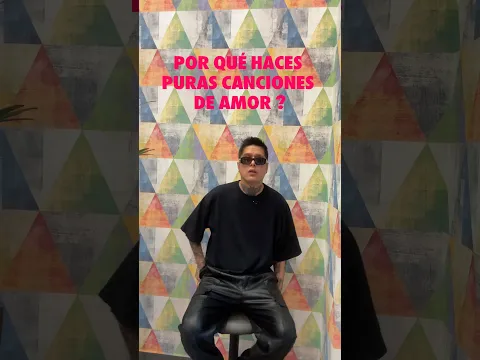 Por qué hago solamente canciones de amor ? Aquí te lo explico . #mcaese #dileque