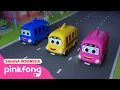 Download Lagu Wheels on the Bus dan lain-lain | Lagu Bahasa Inggris | Kumpulan Lagu Mobil 3D | Pinkfong Indonesia