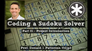 Coding a Sodoku Solver 01 - Project Introduction
