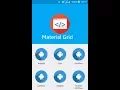 Display images in Custom Grid View using Material Design in Android Studio