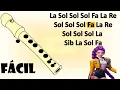 Download Lagu *_* 4 canciones de KPop Demon Hunters *_*  flauta dulce fácil, tutorial con animación, canción fácil
