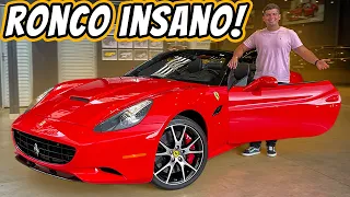 Ferrari California 2010 - Dinheiro não compra felicidade mas compra FERRARI