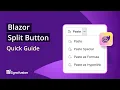 Blazor Split Button The Ultimate Feature Walkthrough