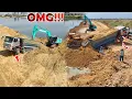 Download Lagu Careful, Awesome Heavy Truck Rescue Skills ,Trucks Fail during landslide Recovery by Dozer\u0026Excavator