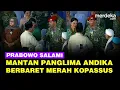 Download Lagu Prabowo Salami Para Mantan Panglima TNI-Kasad, Jenderal Andika Berbaret Merah Kopassus