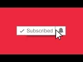 Animated YouTube Subscribe Button and Notification Bell