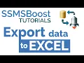 SSMSBoost Tip Export Data to Excel from SSMS Results Grid SQL Server Management Studio